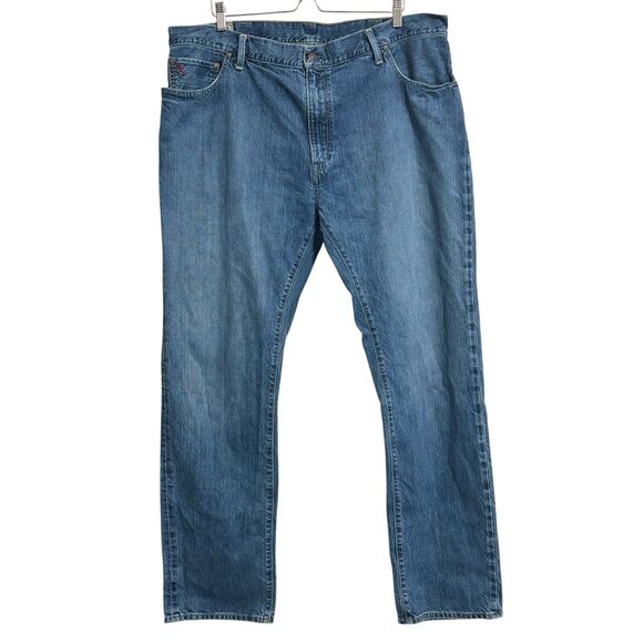 Polo Ralph Lauren Hampton Straight Jeans Men's Sz 42x34 Blue Classic Fit